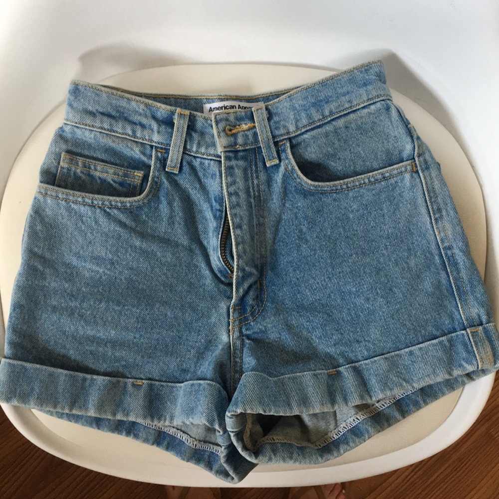 American Apparel high waisted shorts